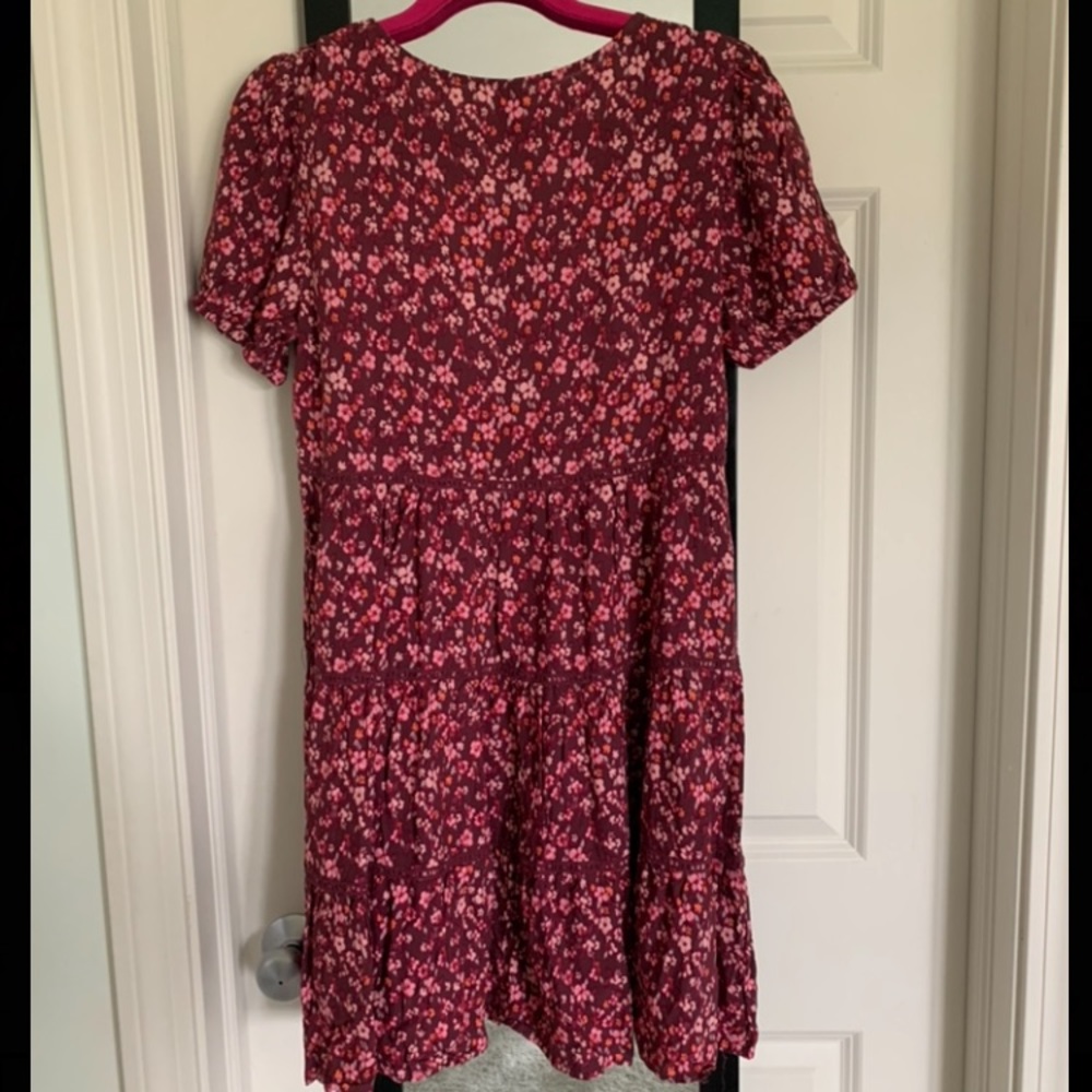 Wild Fable Floral Short Sleeve Tiered Dress - Picture 6 of 6